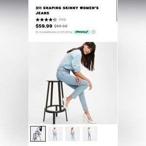 311 Levi’s skinny jeans